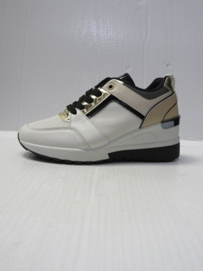Buty sportowe damskie na koturnie (36-41) XBC-23204 WHITE