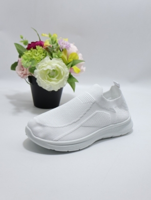 Buty sportowe damskie na płaskim (36-41) ADQ111-2 WHITE