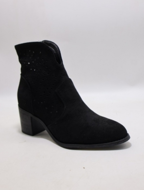 Botki damskie na obcasie (36-41) H250-1 BLACK