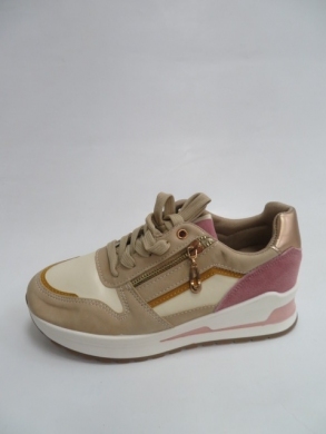 Sneakersy damskie niskie (36-41) 8785-SP BEIGE