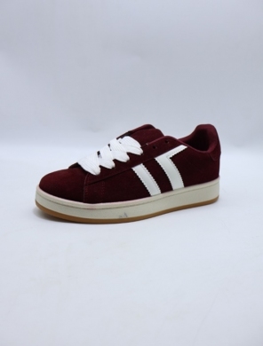 Buty sportowe damskie na płaskim (36-41) BM-1101 WINE