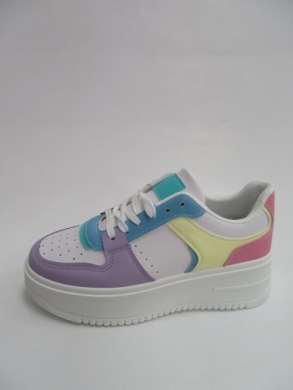 Buty sportowe damskie na płaskim (36-41) 1024 PURPLE