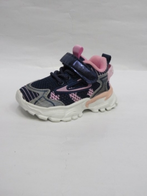 Buty sportowe dziewczęce (20-25) E107 DBLUE/PINK