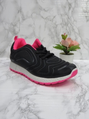 Buty sportowe damskie na płaskim (36-41) JK-26B BLACK