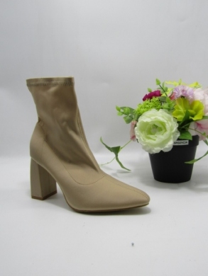 Botki damskie na obcasie (36-41) AM02 KHAKI