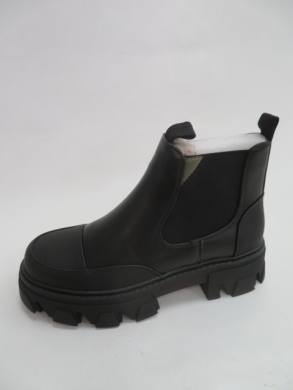 Botki damskie jesienne na płaskim (36-41) NC1250 BLACK