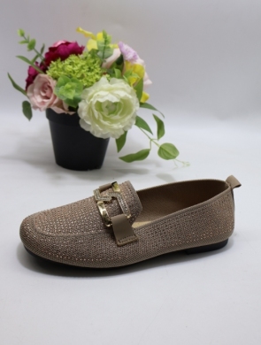 Mokasyny damskie na płaskim (36-41) 2945 KHAKI