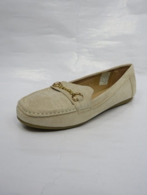 Mokasyny damskie na płaskim (36-41) LE-565 BEIGE