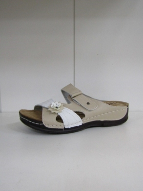 Klapki damskie na płaskim (36-41) JU803 BEIGE