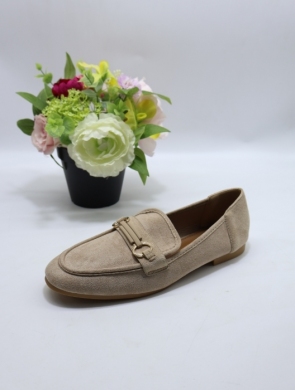 Mokasyny damskie na płaskim (36-41) 9712 KHAKI
