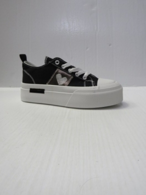 Trampki damskie na koturnie (36-41) 88-177 BLACK