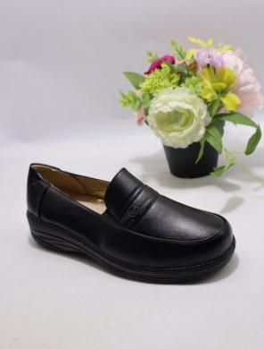 Półbuty damskie na płaskim (37-42) 3308 BLACK