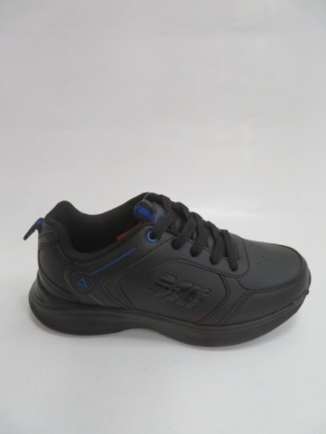 Buty sportowe damskie na płaskim (36-41) LXC 8331 BLACK/BLUE