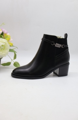 Botki damskie na obcasie (36-41) CHC593 BLACK