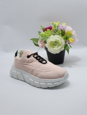 Buty sportowe damskie na płaskim (36-41) UB06 PINK