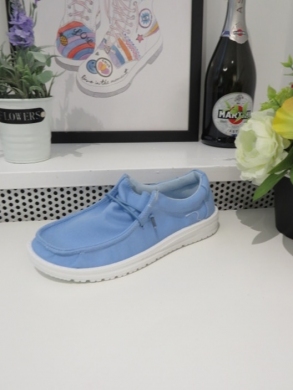 Półbuty damskie na płaskim (36-41) X750 BLUE