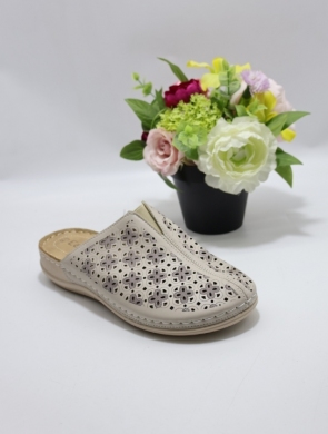 Klapki damskie na płaskim (37-42) 22T41-5 BEIGE