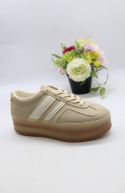Buty sportowe damskie na płaskim (36-41) GB025 BE