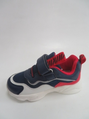 Buty sportowe chłopięce (21-26) F755 NAVY/RED