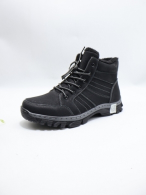 Trapery męskie ocieplane (40-46) F706-11 BLACK