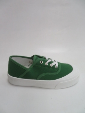 Trampki damskie na płaskim (36-41) 8812 GREEN