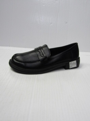 Mokasyny damskie na płaskim (36-40) 6036-1 BLACK
