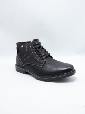 Botki męskie ocieplane (40-46) 22T53-1 BLACK