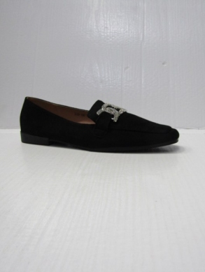 Mokasyny damskie na płaskim (36-41) 333-190 BLACK