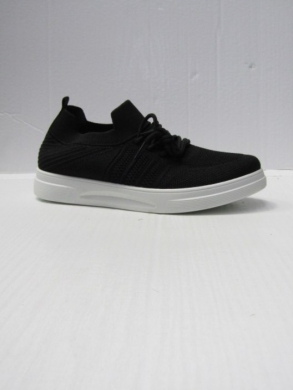 Buty sportowe damskie na płaskim (37-41) 2847 BLACK