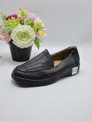 Półbuty damskie na płaskim (37-42) E303B BLACK