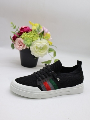 Buty sportowe damskie na płaskim (36-41) FHMD-9 BLACK