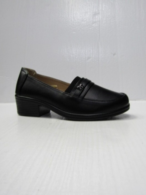 Mokasyny damskie na koturnie (36-42) 9050-1 BLACK