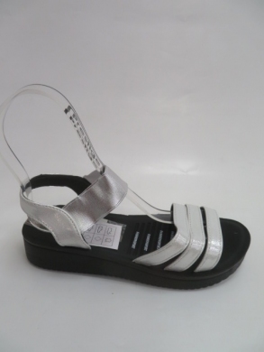 Sandały damskie na płaskim (36-41) 2136 SILVER