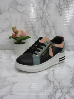 Buty sportowe dziewczęce (30-35) C901 BLACK