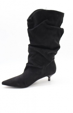 Kozaki damskie na szpilce (36-41) 68360 BLACK