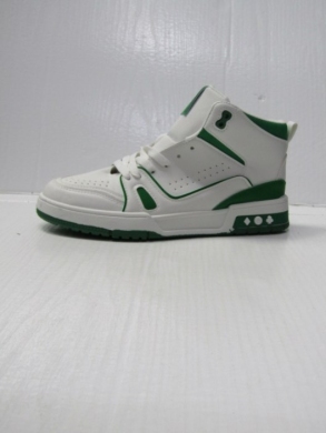 Buty sportowe damskie na płaskim (36-41) WW011 WHITE/GREEN