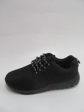 Buty sportowe damskie na płaskim (36-41) DN15-2 BLACK/BLACK