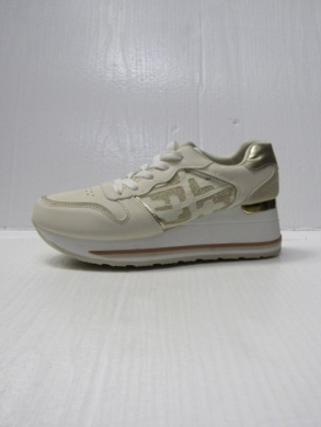 Buty sportowe damskie na koturnie (36-41) HL22313 BEIGE
