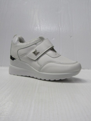 Buty sportowe damskie na koturnie (36-41) J-130 WHITE
