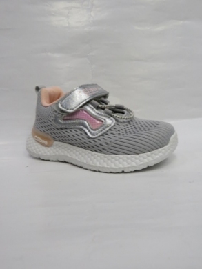 Buty sportowe dziewczęce (26-31) E118 GREY/PINK