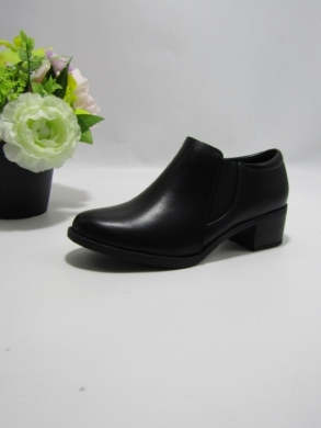 Botki damskie na obcasie (36-41) AGF-JX-34 BLACK