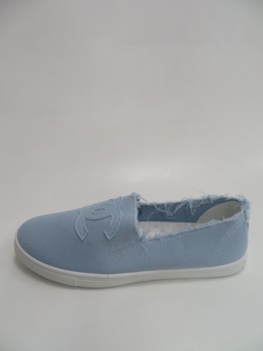 Tenisówki damskie na płaskim (36-41) 1015-26 LBLUE