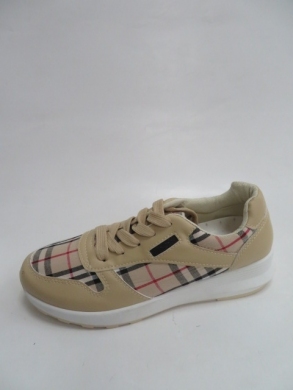 Buty sportowe damskie na płaskim (36-41) XWH-320 BEIGE