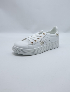 Buty sportowe damskie na płaskim (36-41) DD-333 WH/GOLD