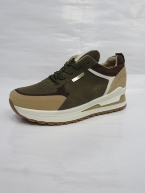 Buty sportowe damskie na płaskim (36-41) JS1162 GREEN