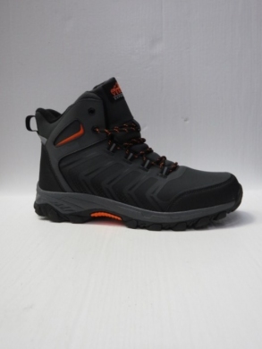 Trapery męskie ocieplane (41-46) 17061-6 GREY/ORANGE