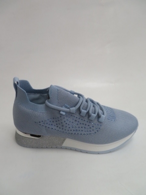 Buty sportowe damskie na płaskim (36-41) AB118 BLUE