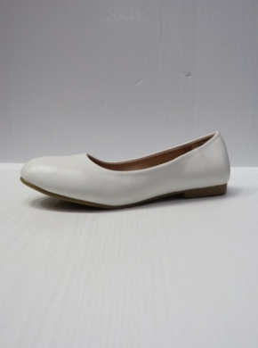 Baleriny damskie (36-41) R11-1 WHITE