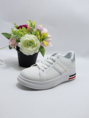 Buty sportowe damskie na płaskim (36-41) SJ2351-2 SILVER