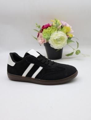 Buty sportowe damskie na płaskim (36-41) A-108 BLACK